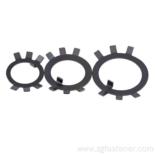 m6 Tab Washers Black Oxide Tab Washers for Round Nuts